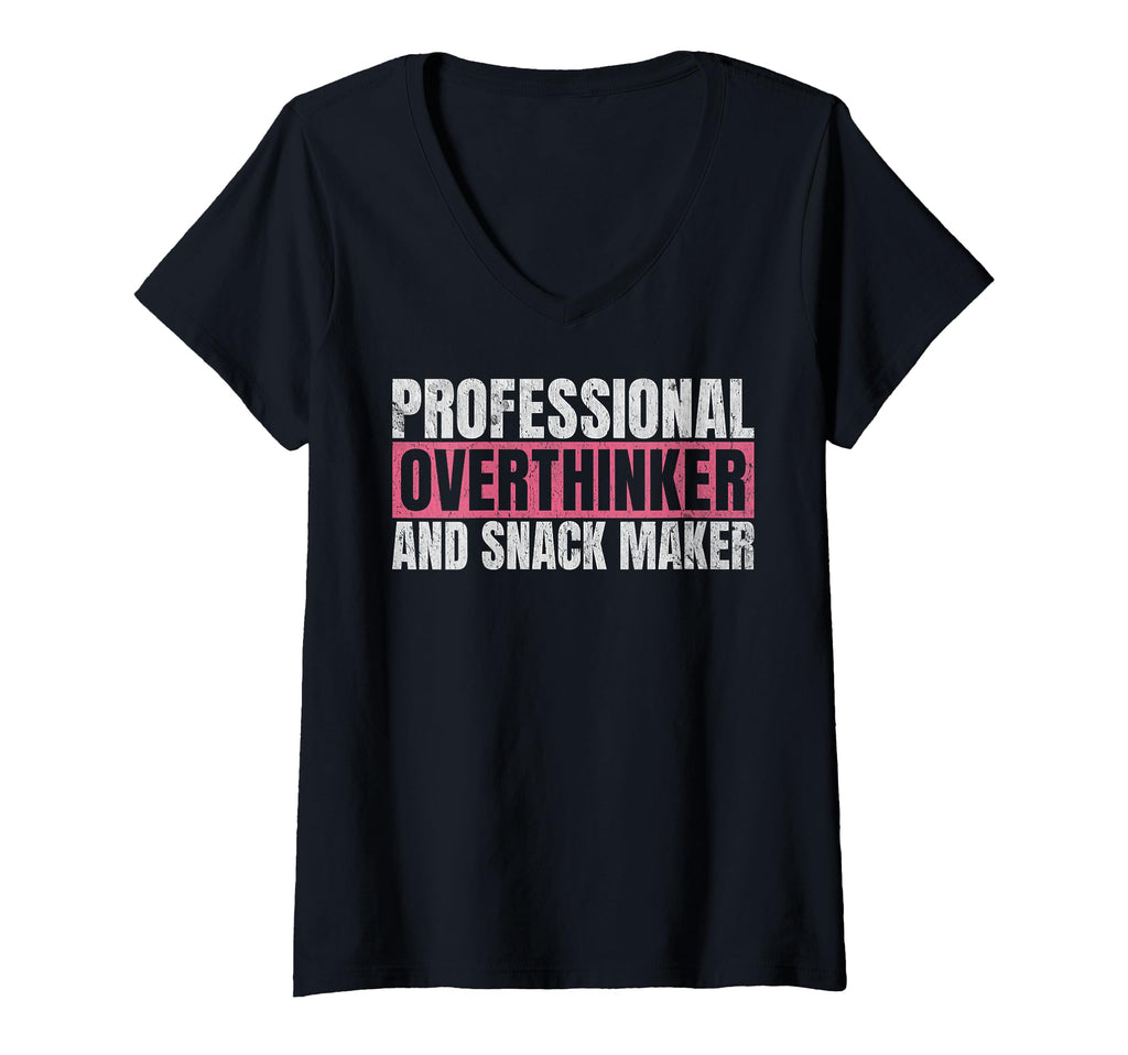 Womens Professional Overthinker And T-Shirt - Aesthetic Graphic Unisex - T-Shirt, Sweatshirt, Hoodie