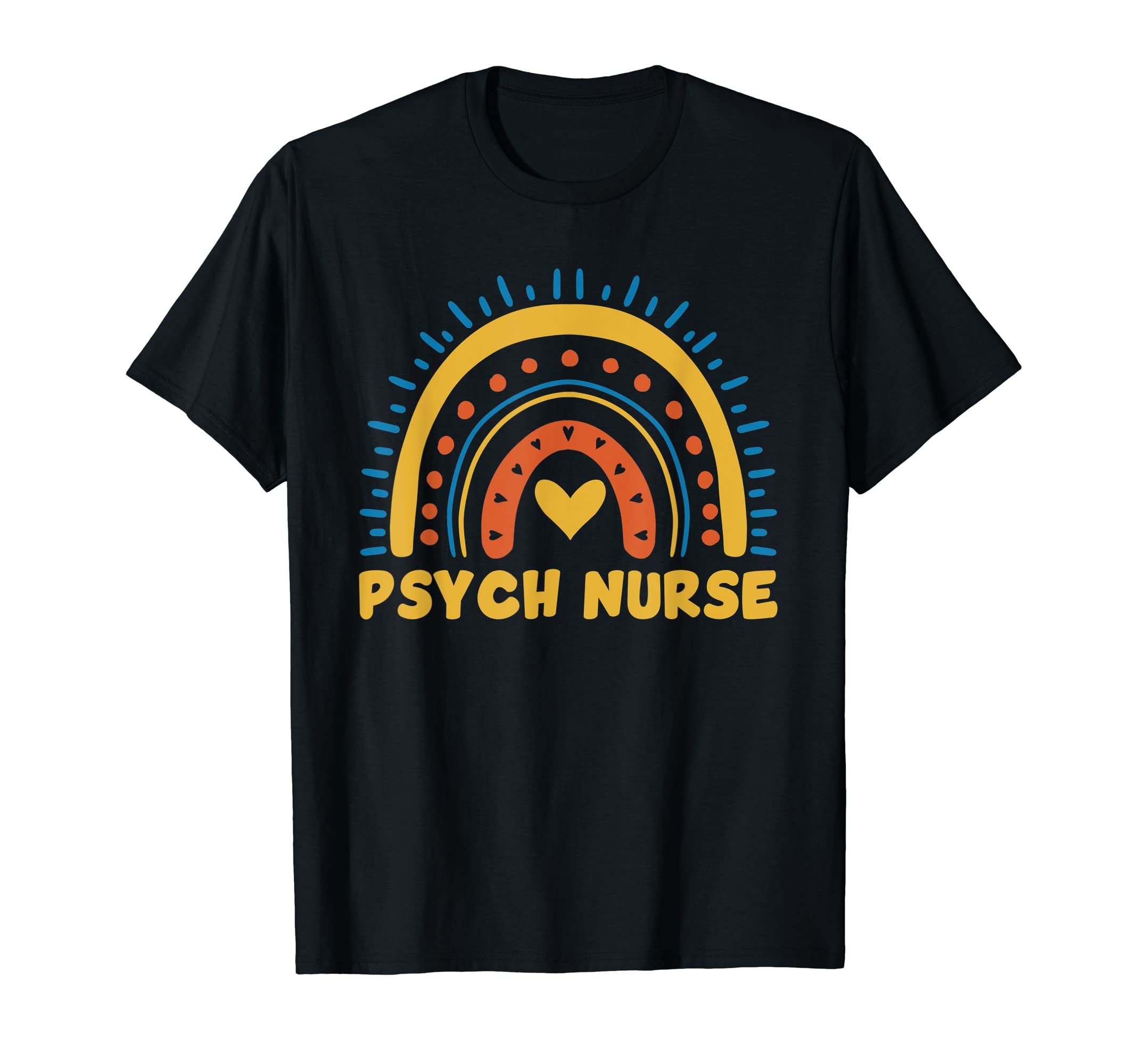 Psych Nurse Rn Mental Health Nursing T-Shirt - Aesthetic Graphic Unisex - T-Shirt, Sweatshirt, Hoodie