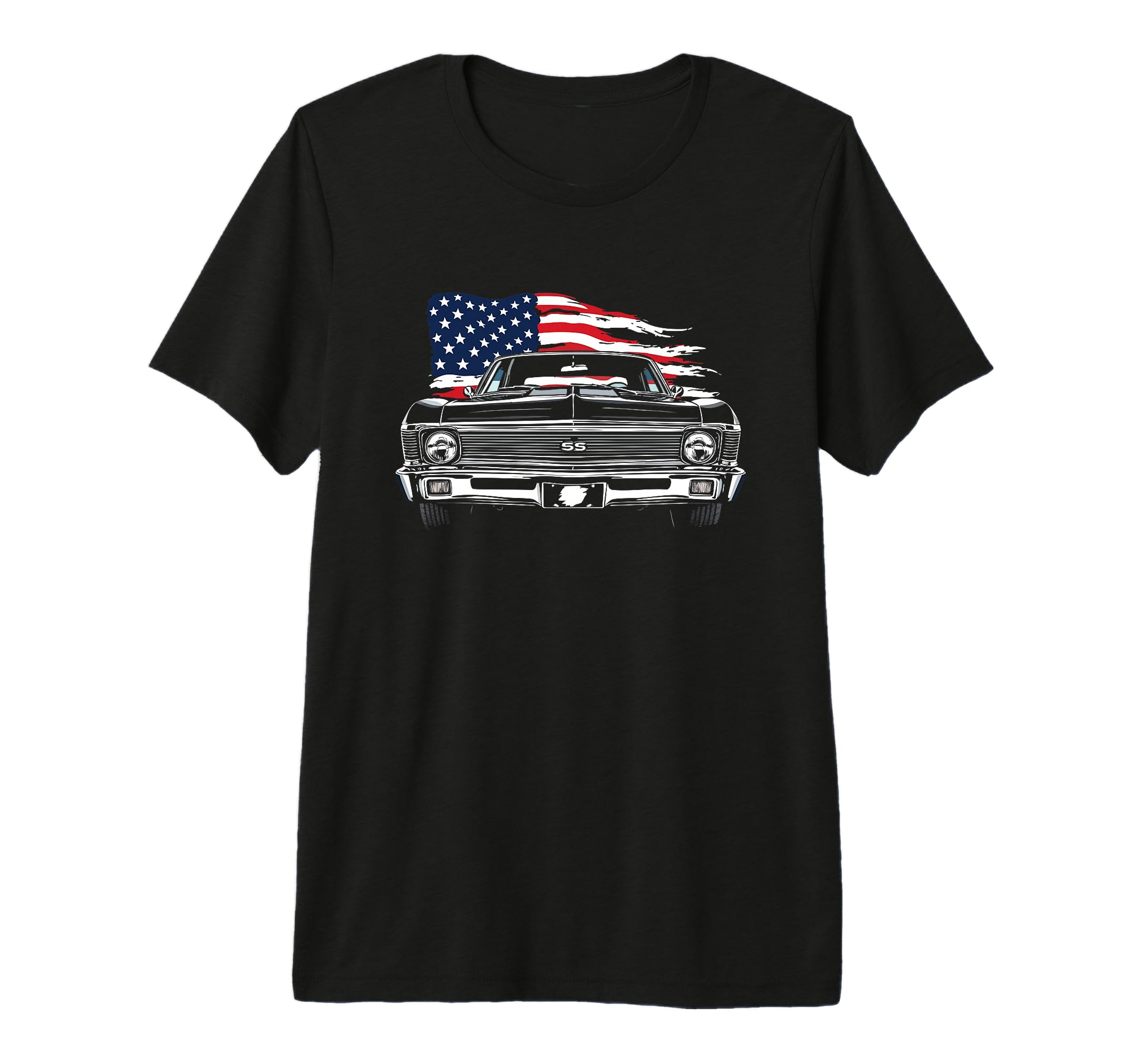 1968 1972 Nova Ss Front Grill T-Shirt - Fun Novelty Design Unisex - T-Shirt, Sweatshirt, Hoodie
