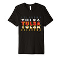 Tulsa Oklahoma Urban Typography T-Shirt - Aesthetic Graphic Men Women - T-Shirt, Sweatshirt, Hoodie