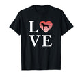 Dog Breed Pudelpointer Word Love T-Shirt - Casual Everyday Wear for Adults - T-Shirt, Sweatshirt, Hoodie