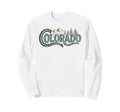 Colorado Mountains Nature Hiking Sweatshirt - Minimalist Print Unisex - T-Shirt, Sweatshirt, Hoodie
