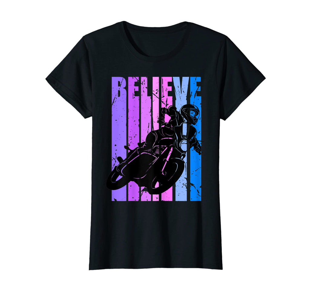 Womens Womens Motorbike Distressed T-Shirt - Casual Everyday Wear Unisex - T-Shirt, Sweatshirt, Hoodie