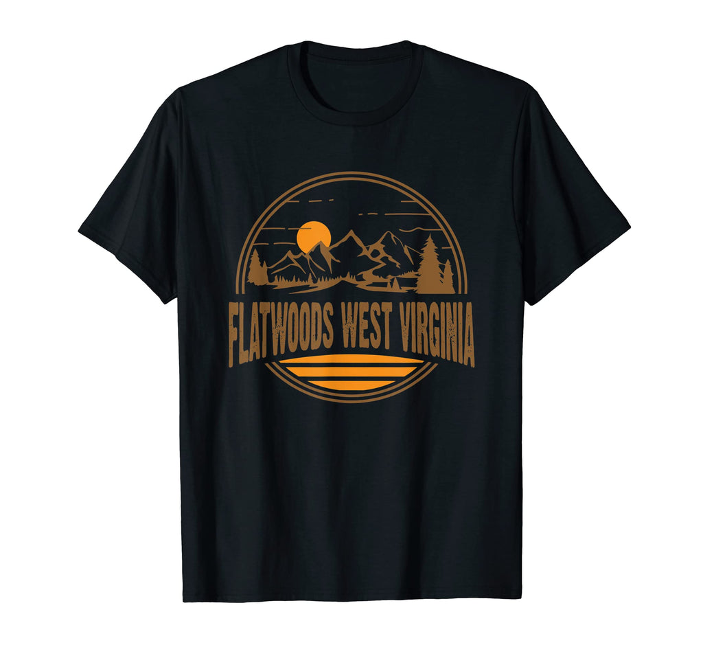 Flatwoods West Virginia State Gift T-Shirt - Minimalist Print Unisex - T-Shirt, Sweatshirt, Hoodie