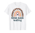 Mental Health Matters Rainbow Spread T-Shirt - Custom Art Print for Adults - T-Shirt, Sweatshirt, Hoodie