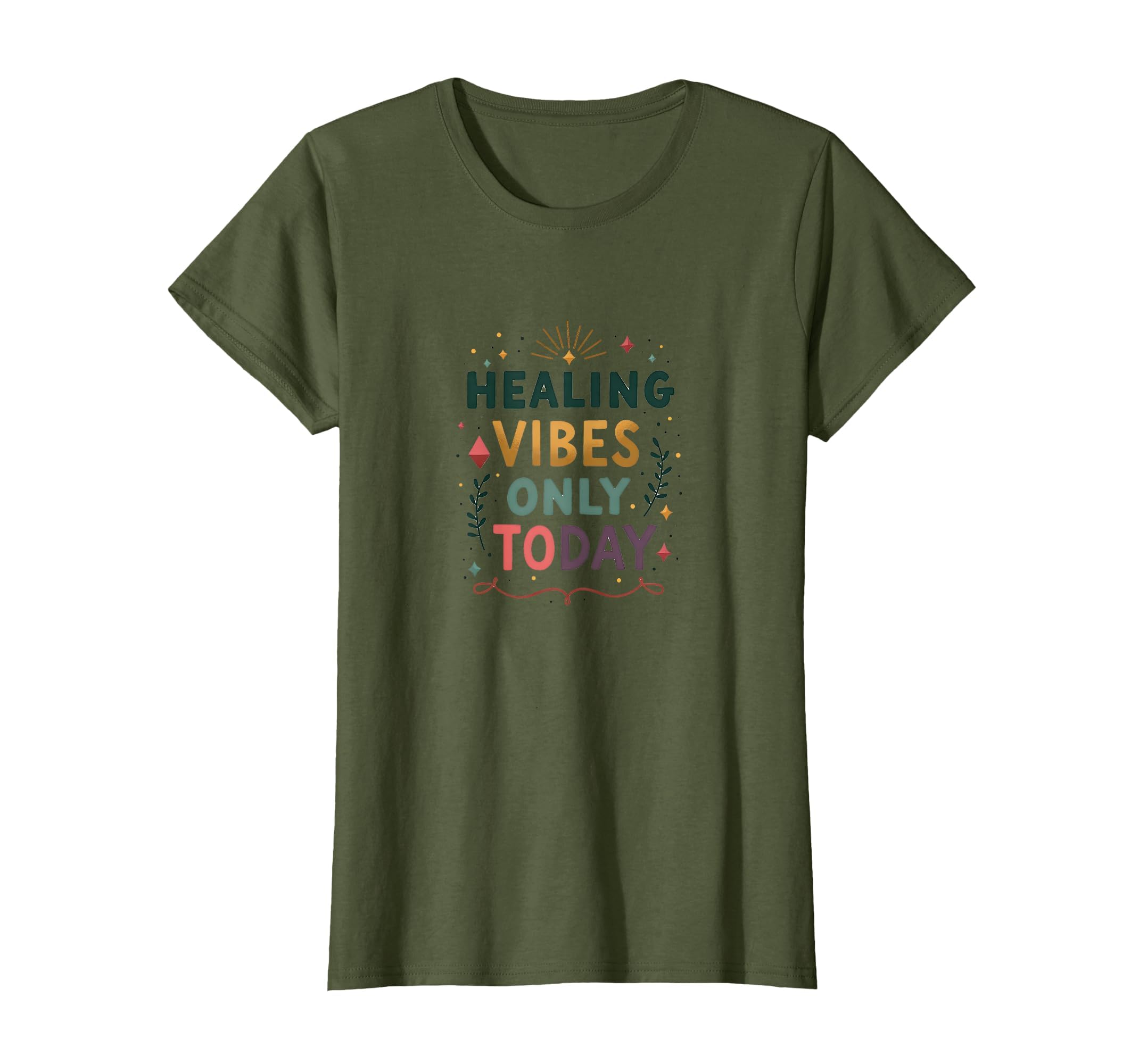 Healing Mom Vibes Only Today Mental T-Shirt - Streetwear Style Unisex - T-Shirt, Sweatshirt, Hoodie