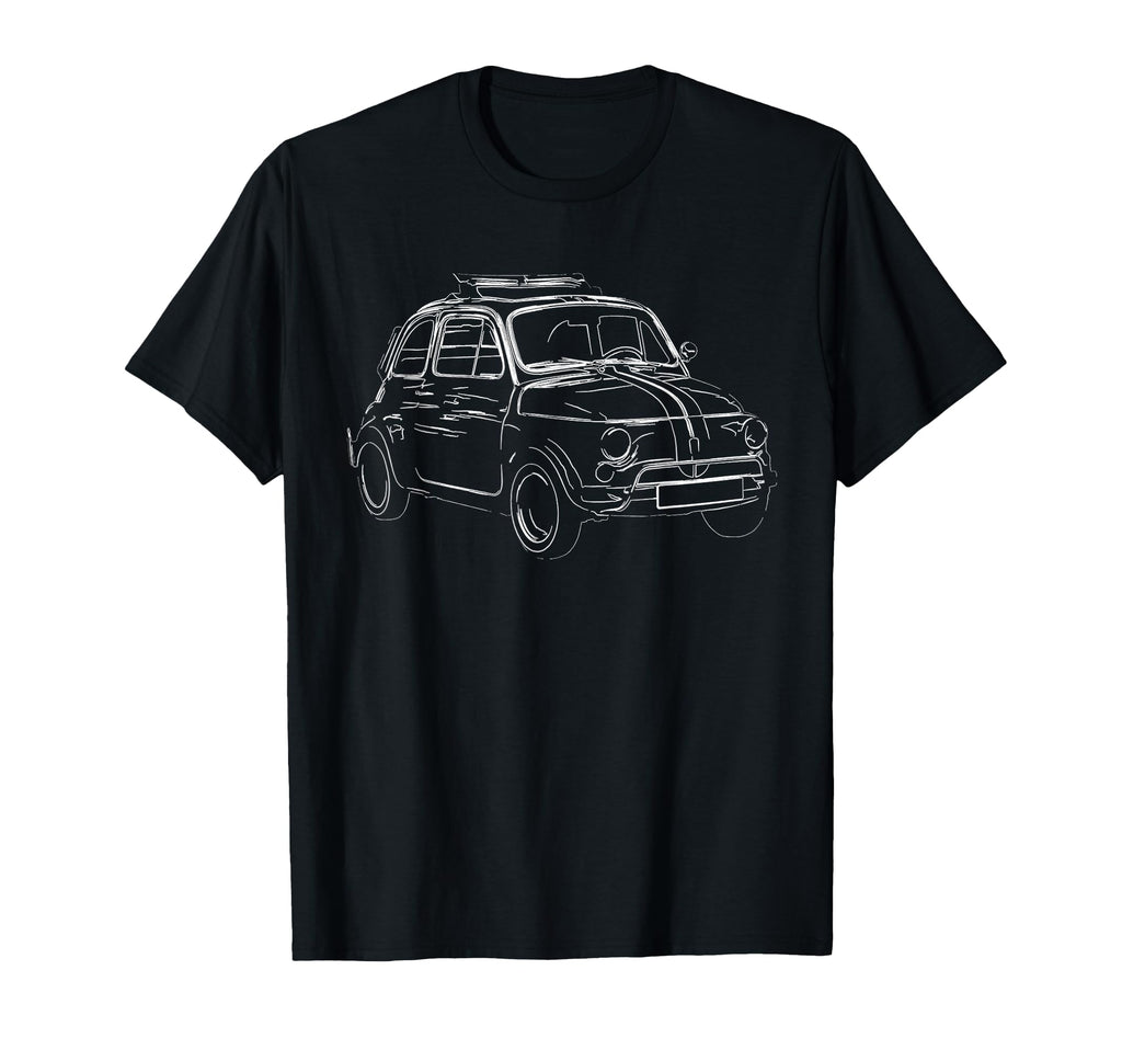 Dasdirkdesign 500 Italian Car T-Shirt - Casual Everyday Wear for Adults - T-Shirt, Sweatshirt, Hoodie