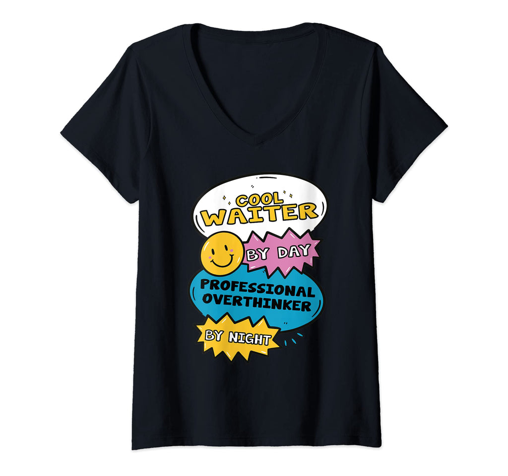 Womens Waiter Day Professional T-Shirt - Aesthetic Graphic Men Women - T-Shirt, Sweatshirt, Hoodie