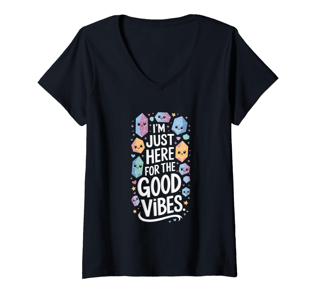 Womens Healing Stone Crystals Energy T-Shirt - Trendy Graphic Men Women - T-Shirt, Sweatshirt, Hoodie