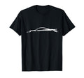 Sleek Sports Car Silhouette T-Shirt - Graphic Print Men Women - T-Shirt, Sweatshirt, Hoodie