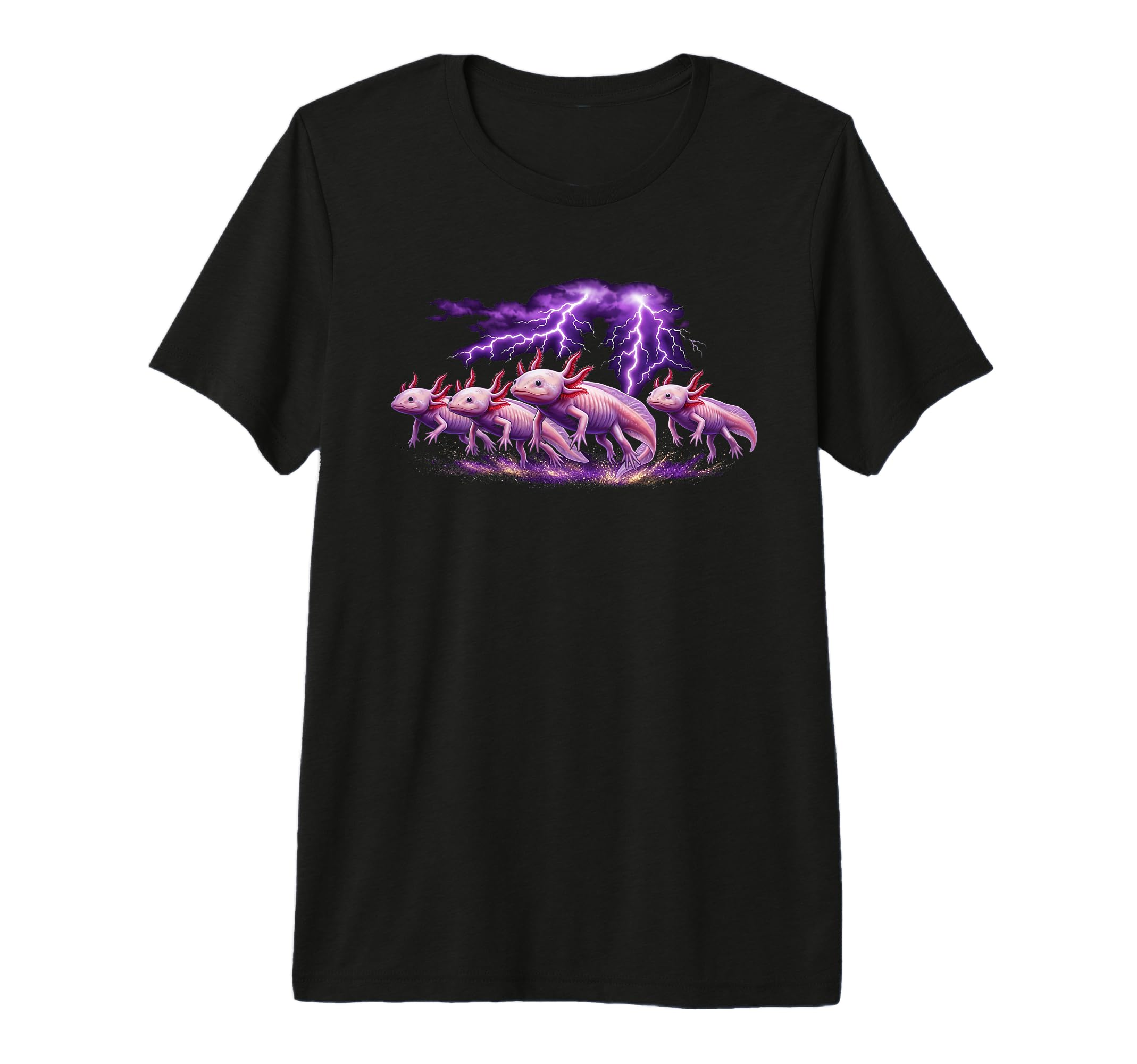 Axolotl 90S Funny Axolotl Lover 80S T-Shirt - Streetwear Style for Adults - T-Shirt, Sweatshirt, Hoodie
