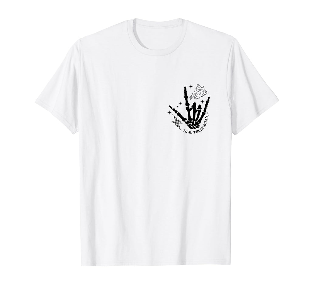 Nail Tech Rockin Self Care T-Shirt - Aesthetic Graphic Men Women - T-Shirt, Sweatshirt, Hoodie