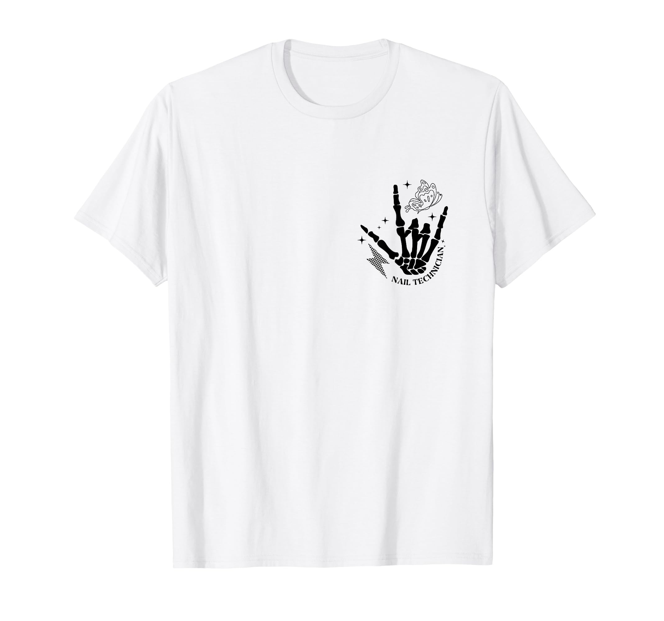 Nail Tech Rockin Self Care T-Shirt - Aesthetic Graphic Men Women - T-Shirt, Sweatshirt, Hoodie