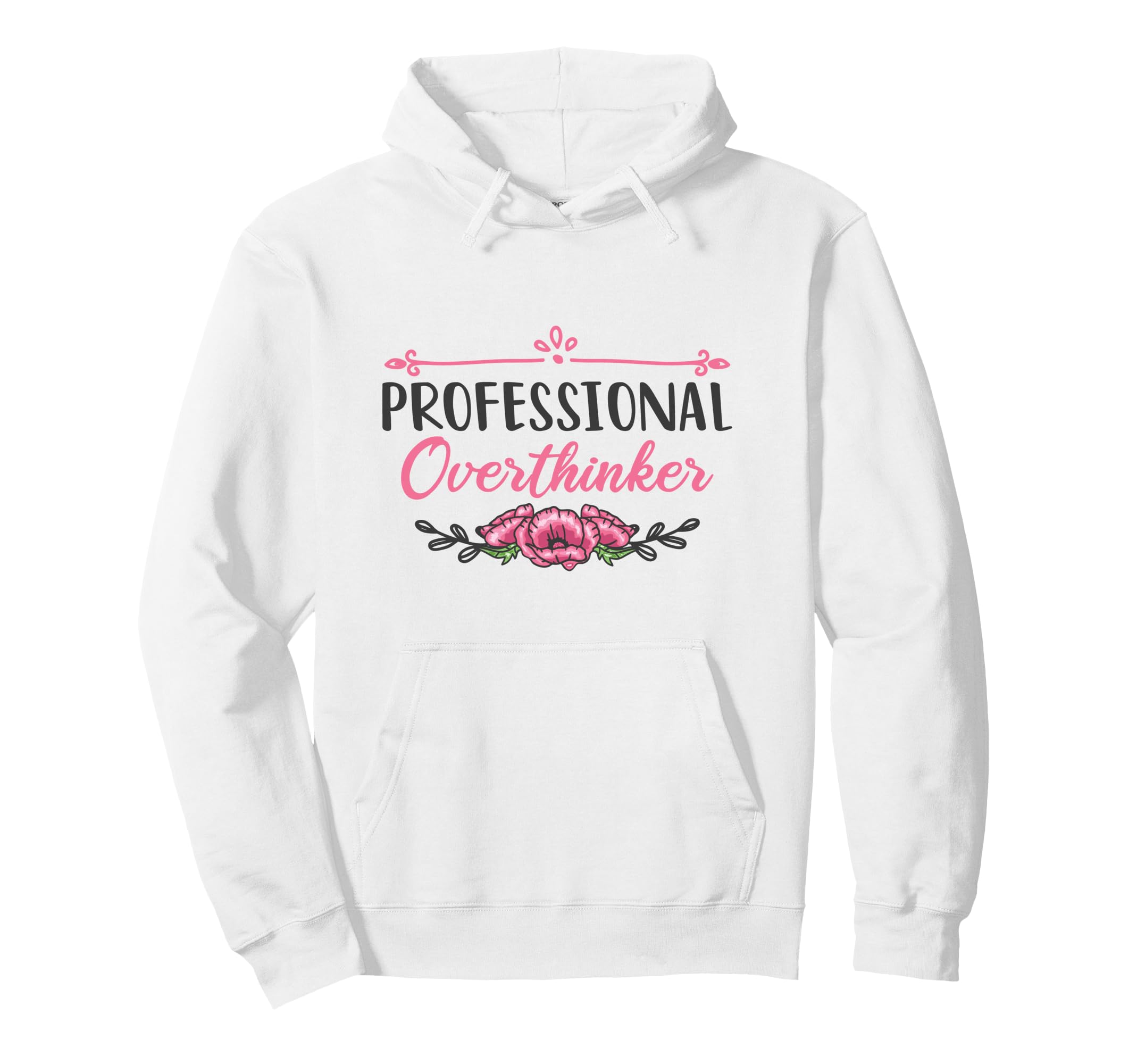 Professional Overthinker Thinking Gravelling Hoodie - Graphic Print Unisex - T-Shirt, Sweatshirt, Hoodie
