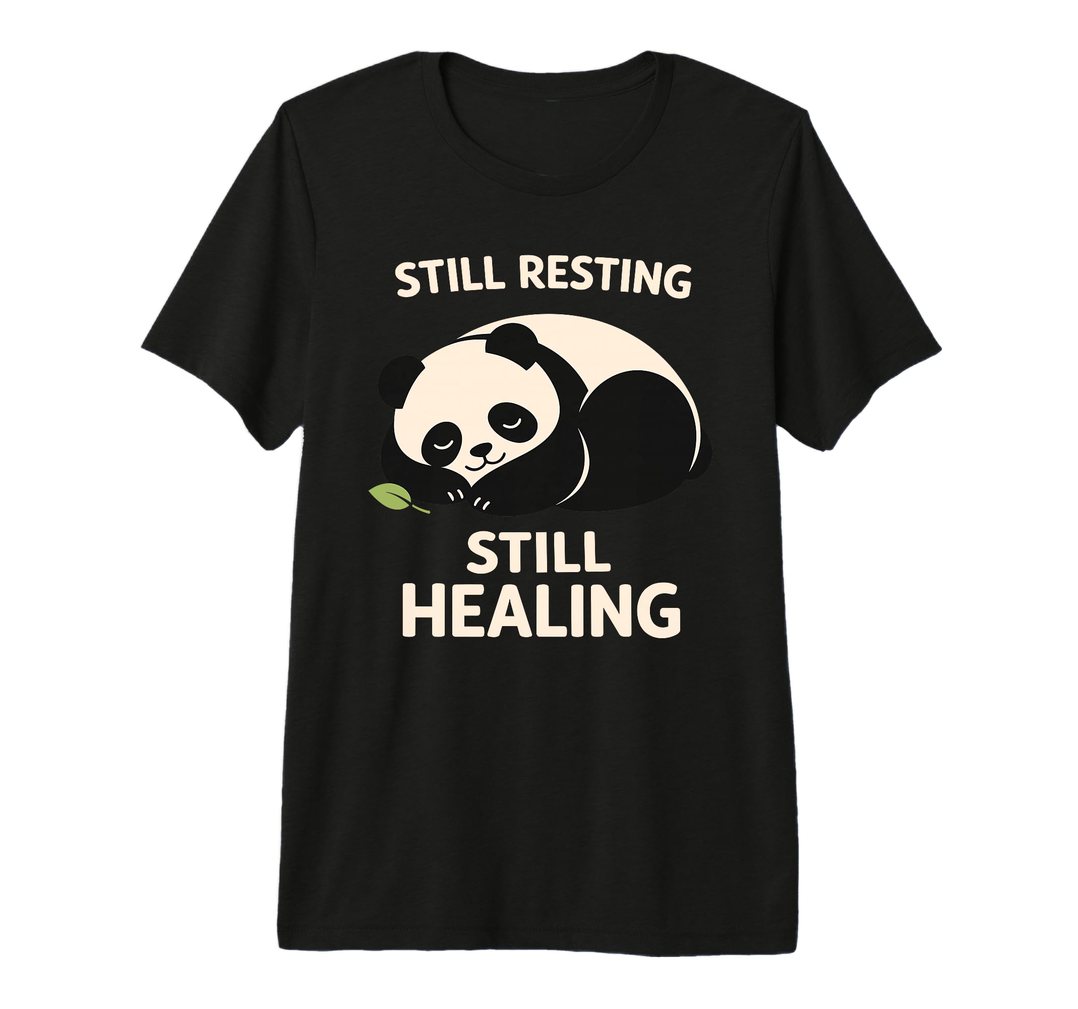 Sleepy Panda Burnout Recovery Stress T-Shirt - Novelty Apparel Men Women - T-Shirt, Sweatshirt, Hoodie