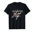 Elevated Glow Up Wellness And Self Care T-Shirt - Custom Art Print Unisex - T-Shirt, Sweatshirt, Hoodie