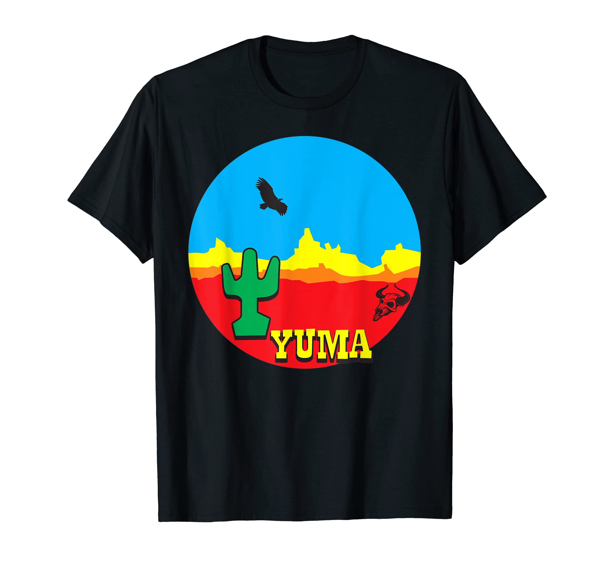 Yuma Arizona Desert Western T-Shirt - Custom Art Print for Adults - T-Shirt, Sweatshirt, Hoodie