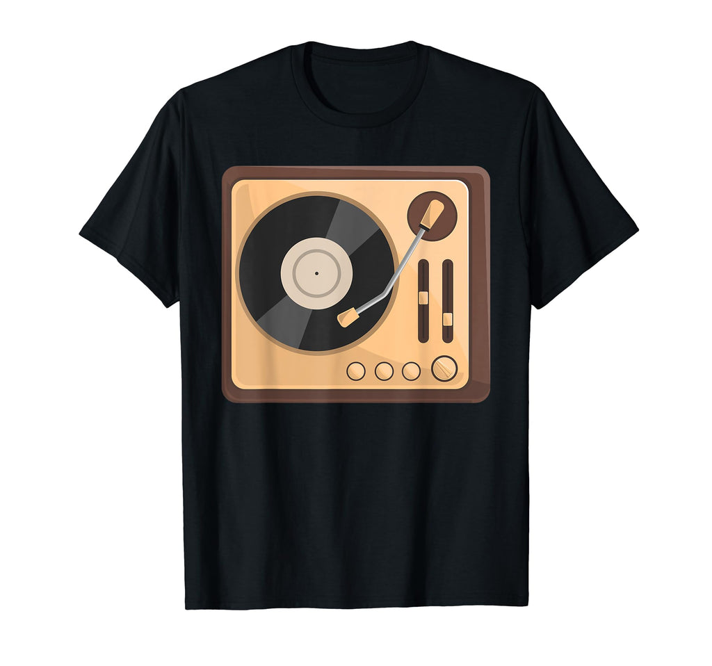 Vinyl Record Player Record Collector T-Shirt - Graphic Print Unisex - T-Shirt, Sweatshirt, Hoodie