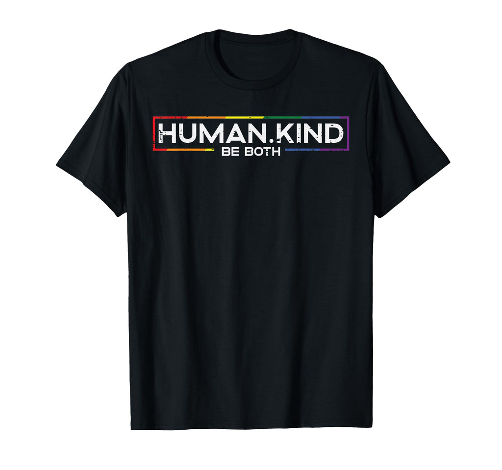 Gay Pride Month Human Kind Lgbtq Ally T-Shirt - Custom Art Print Men Women - T-Shirt, Sweatshirt, Hoodie