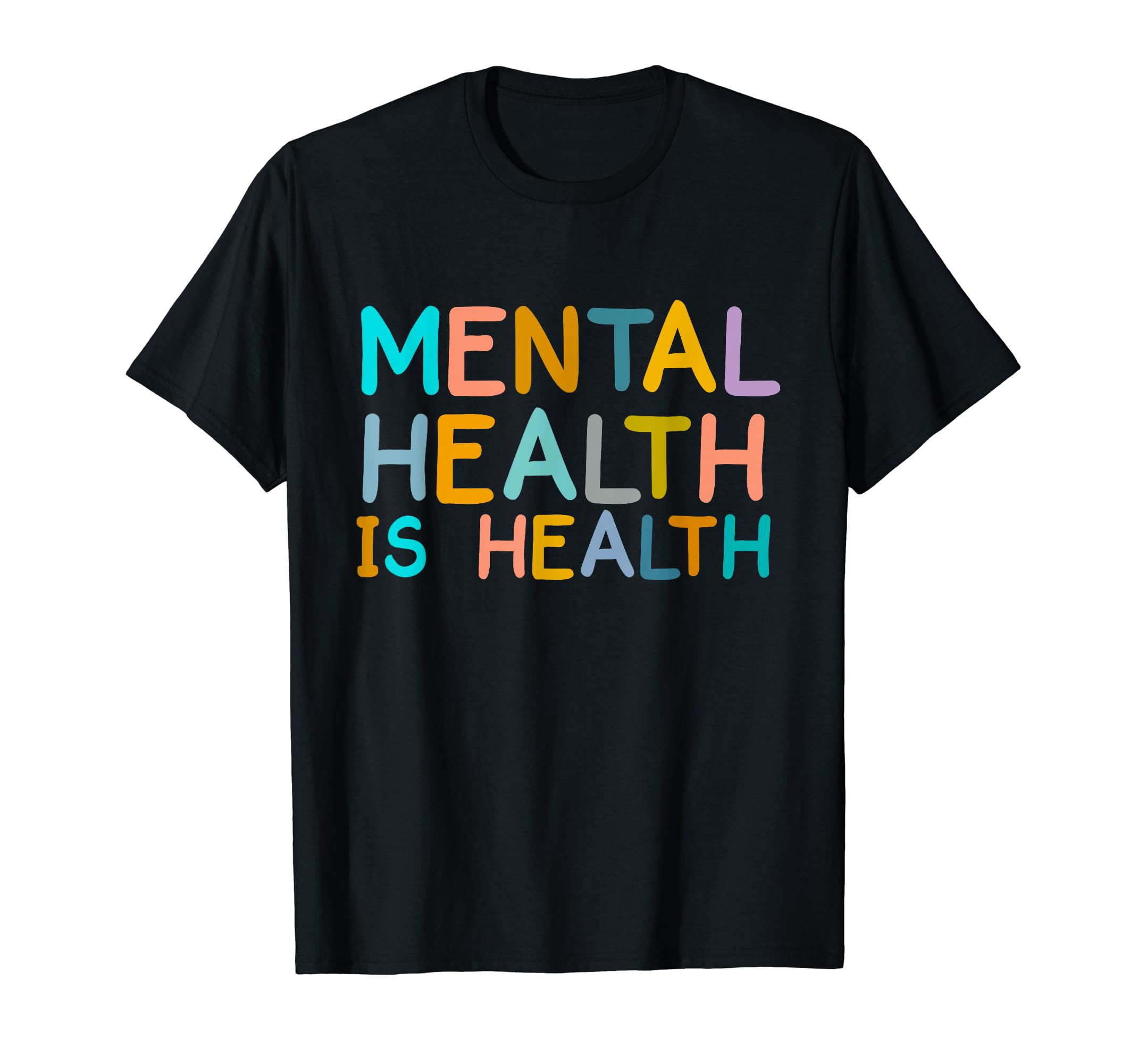 Mental Health Is Health Awareness T-Shirt - Custom Art Print for Adults - T-Shirt, Sweatshirt, Hoodie