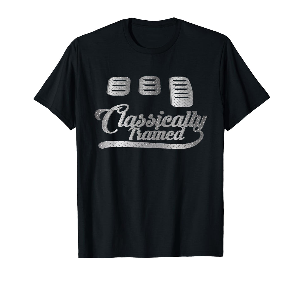 Classically Trained Dimmer Manual Car T-Shirt - Novelty Apparel for Adults - T-Shirt, Sweatshirt, Hoodie