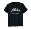 Logan West Virginia Wv Athletic T-Shirt - Streetwear Style for Adults - T-Shirt, Sweatshirt, Hoodie