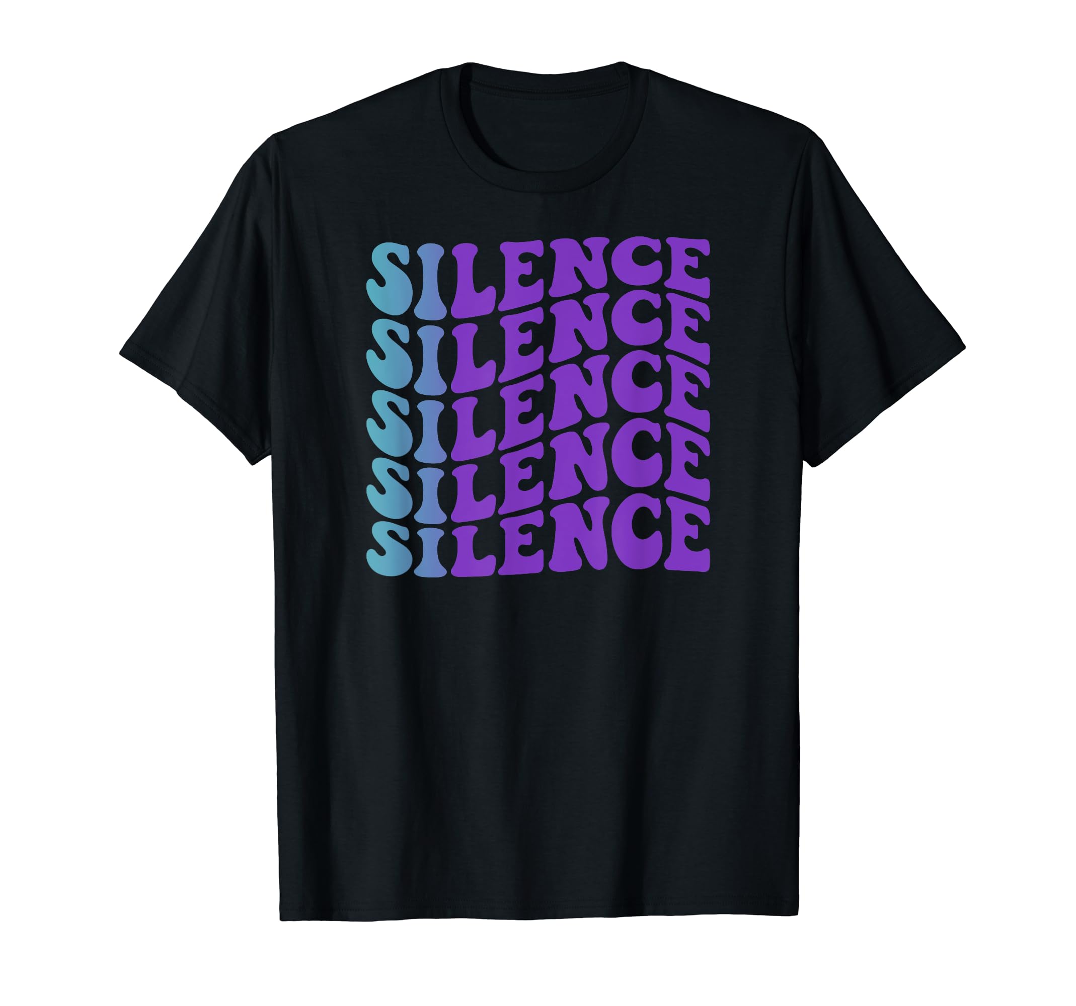 Silence Self Care T-Shirt - Fun Novelty Design for Adults - T-Shirt, Sweatshirt, Hoodie