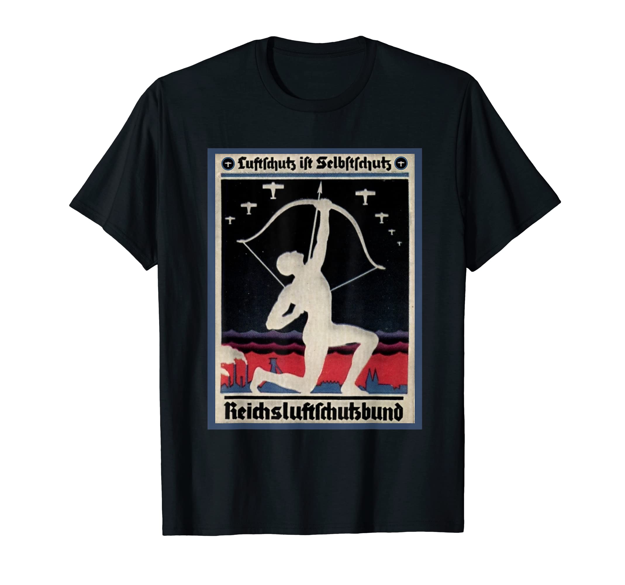 German Air Defense Federation Rare T-Shirt - Streetwear Style Men Women - T-Shirt, Sweatshirt, Hoodie