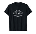 Key West Fl Crossed Fishing Rods T-Shirt - Fun Novelty Design for Adults - T-Shirt, Sweatshirt, Hoodie