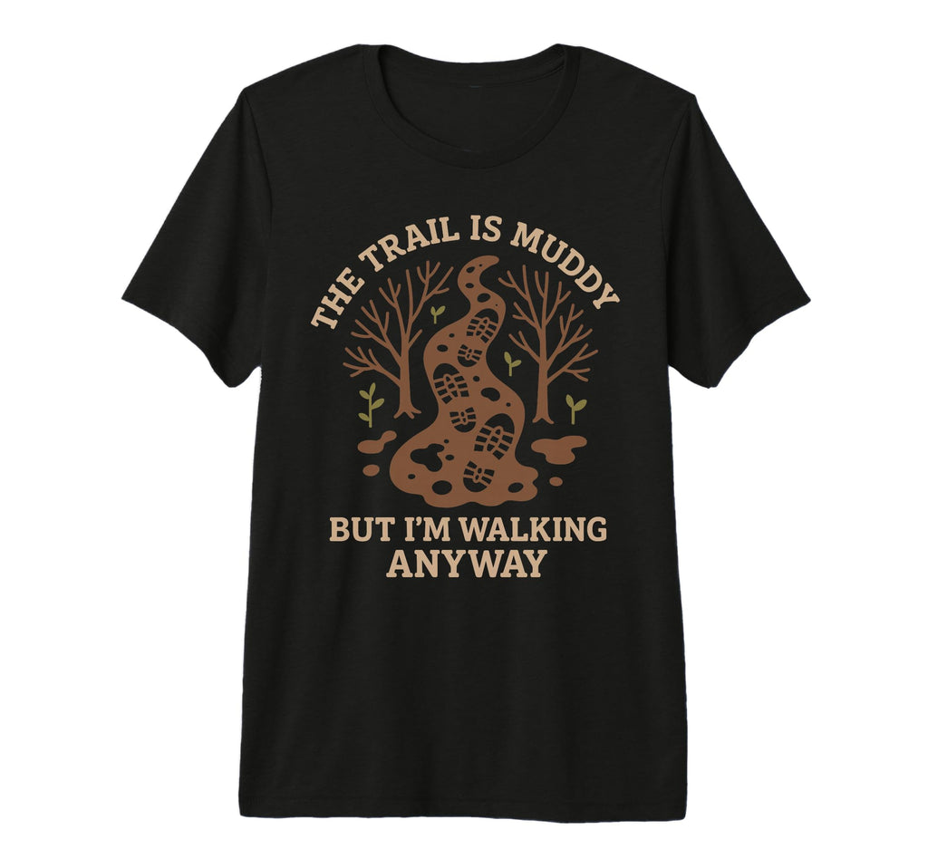 Forest Walk Overthinker Mental Reset T-Shirt - Graphic Print Men Women - T-Shirt, Sweatshirt, Hoodie