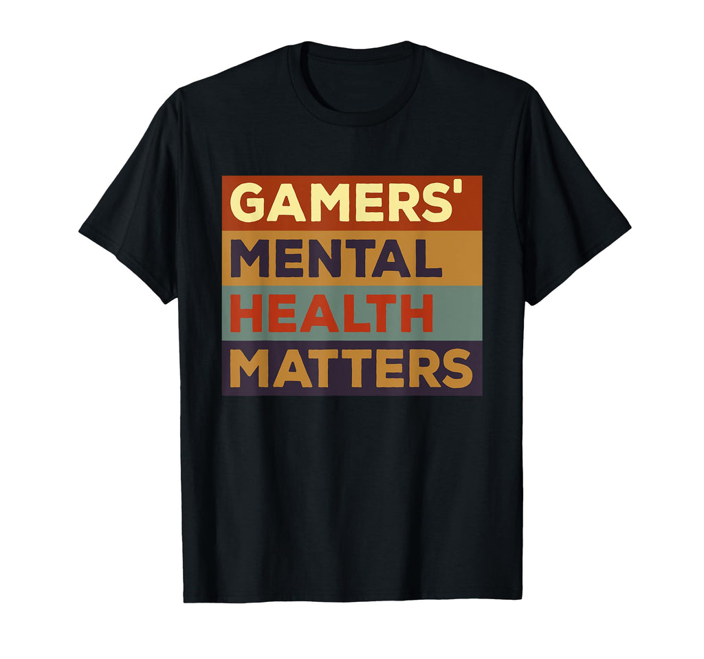 Gamers Mental Health Matter Royaltees T-Shirt - Minimalist Print for Adults - T-Shirt, Sweatshirt, Hoodie