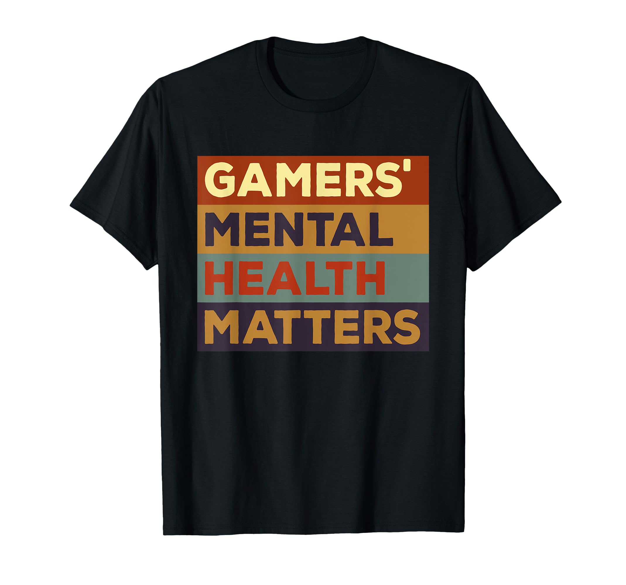 Gamers Mental Health Matter Royaltees T-Shirt - Minimalist Print for Adults - T-Shirt, Sweatshirt, Hoodie