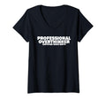 Womens Professional Overthinker Certified T-Shirt - Trendy Graphic Unisex - T-Shirt, Sweatshirt, Hoodie