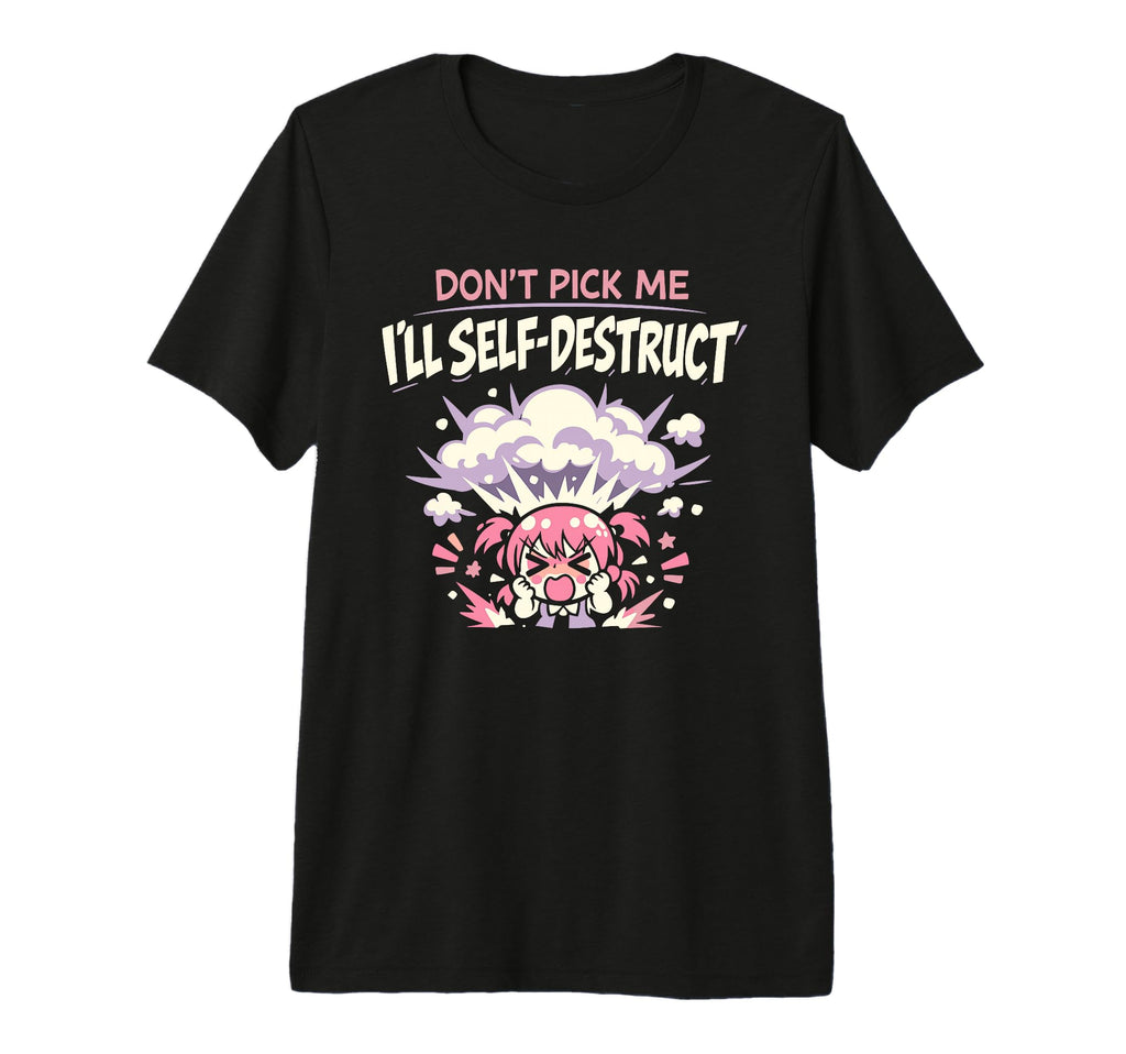 Anime Anxiety Overthinking Weeb T-Shirt - Casual Everyday Wear Unisex - T-Shirt, Sweatshirt, Hoodie