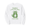 Funny Raccoon Sometimes I Can Sweatshirt - Aesthetic Graphic for Adults - T-Shirt, Sweatshirt, Hoodie