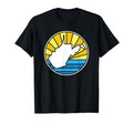 West Virginia Sunset 70S Stained Glass T-Shirt - Unique Graphic for Adults - T-Shirt, Sweatshirt, Hoodie