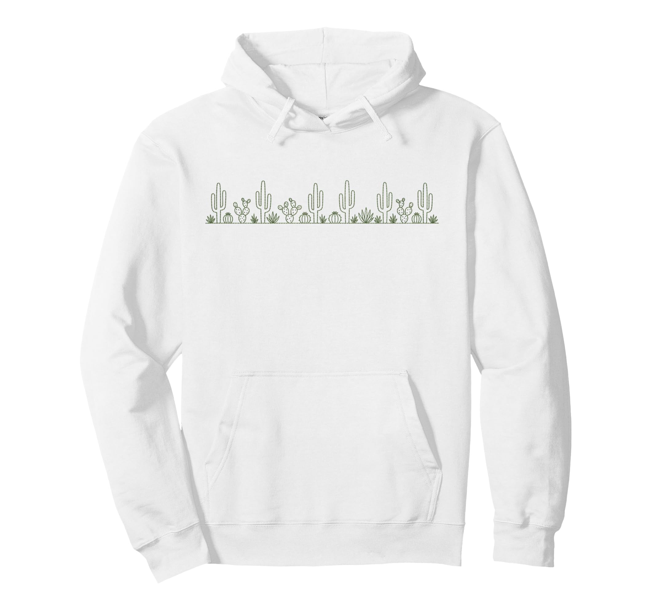 Desert Cactus Western Cactus Southwest Hoodie - Aesthetic Graphic Unisex - T-Shirt, Sweatshirt, Hoodie