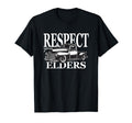 Hotrod Truck Respect Your Elders Mens T-Shirt - Streetwear Style Unisex - T-Shirt, Sweatshirt, Hoodie