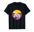 80S Neon Sign Poly Geometric Unicorn T-Shirt - Aesthetic Graphic Unisex - T-Shirt, Sweatshirt, Hoodie