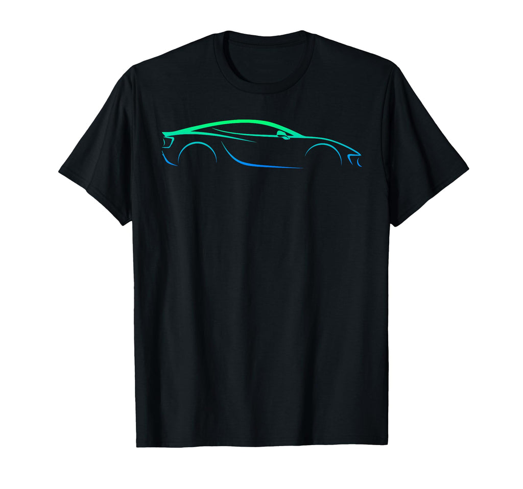 Racing Car Racer Driver Dad Modern Race T-Shirt - Minimalist Print Unisex - T-Shirt, Sweatshirt, Hoodie