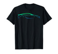 Racing Car Racer Driver Dad Modern Race T-Shirt - Minimalist Print Unisex - T-Shirt, Sweatshirt, Hoodie