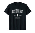 West Terre Haute Indiana Athletic Sports T-Shirt - Trendy Graphic Unisex - T-Shirt, Sweatshirt, Hoodie