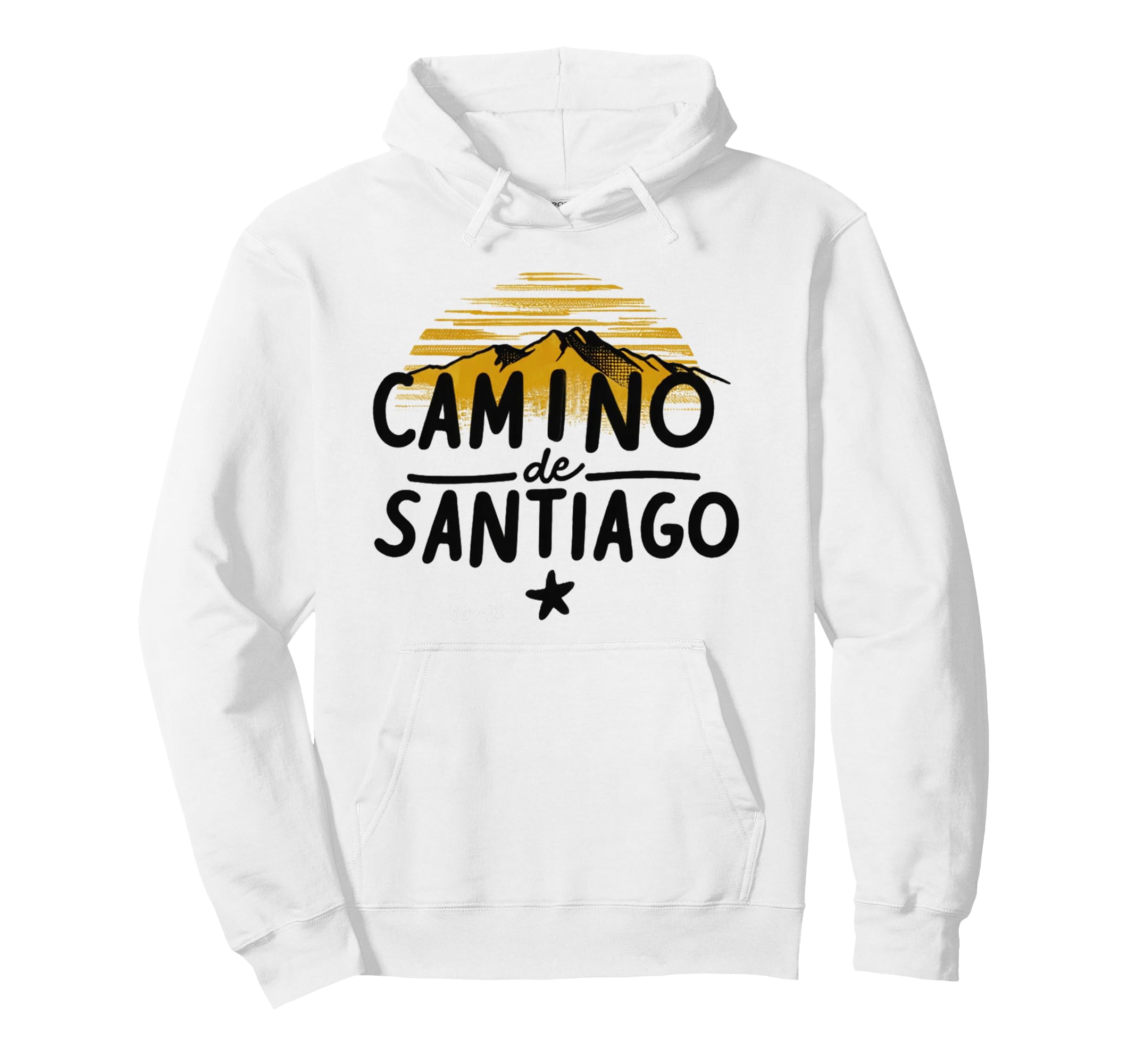 Camino De Santiago Sunset Spain Hoodie - Fun Novelty Design for Adults - T-Shirt, Sweatshirt, Hoodie