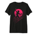 80S Synthwave Tri Blend T-Shirt - Casual Everyday Wear for Adults - T-Shirt, Sweatshirt, Hoodie
