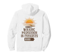 Walking Meditation Progress Sunrise Hoodie - Custom Art Print for Adults - T-Shirt, Sweatshirt, Hoodie