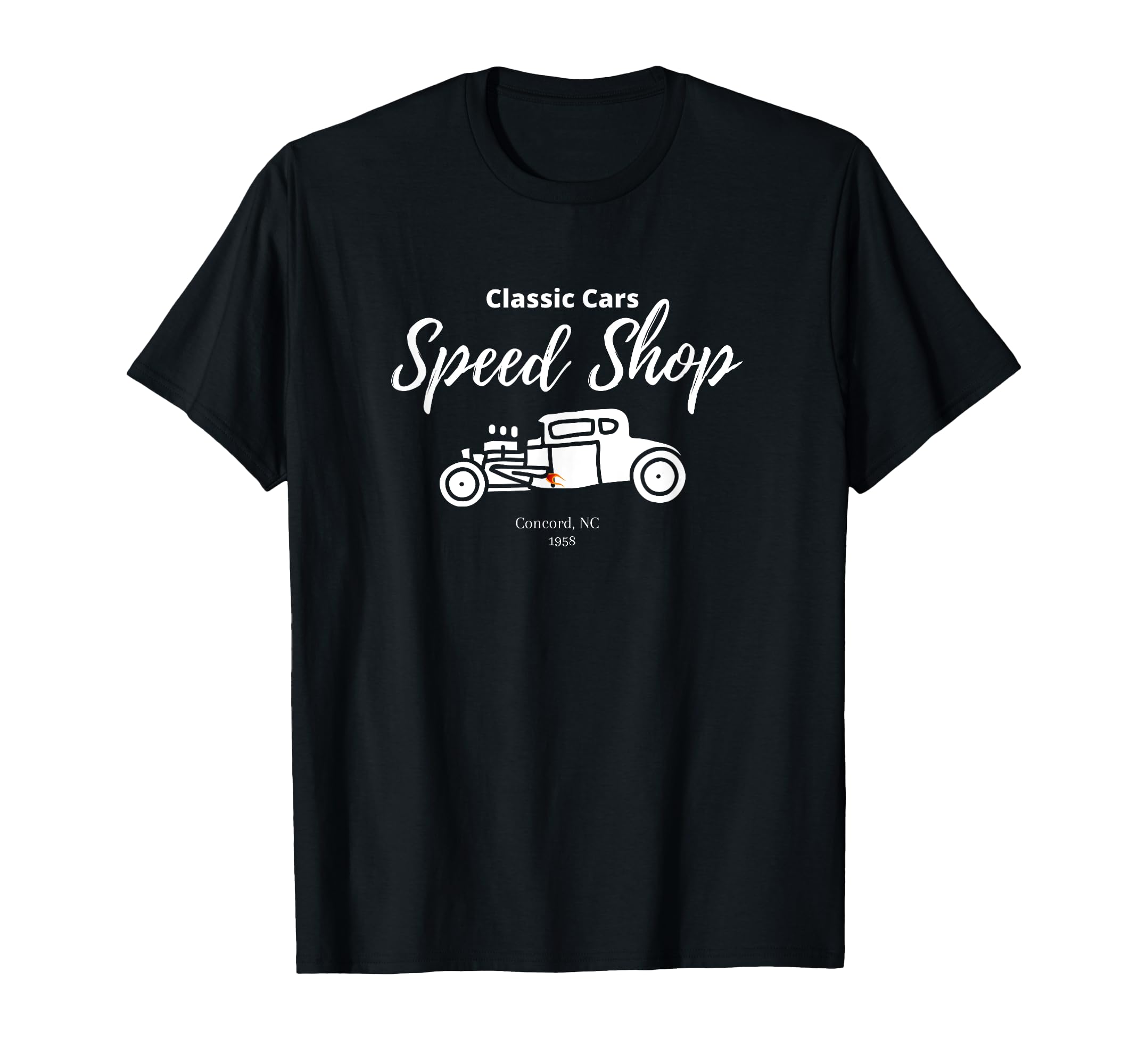 Cars Speed Shop T-Shirt - Casual Everyday Wear Unisex - T-Shirt, Sweatshirt, Hoodie