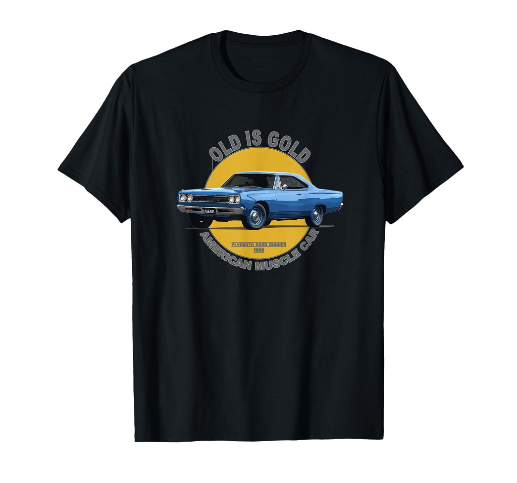 Plymouth Road Runner Hemi American T-Shirt - Aesthetic Graphic Men Women - T-Shirt, Sweatshirt, Hoodie