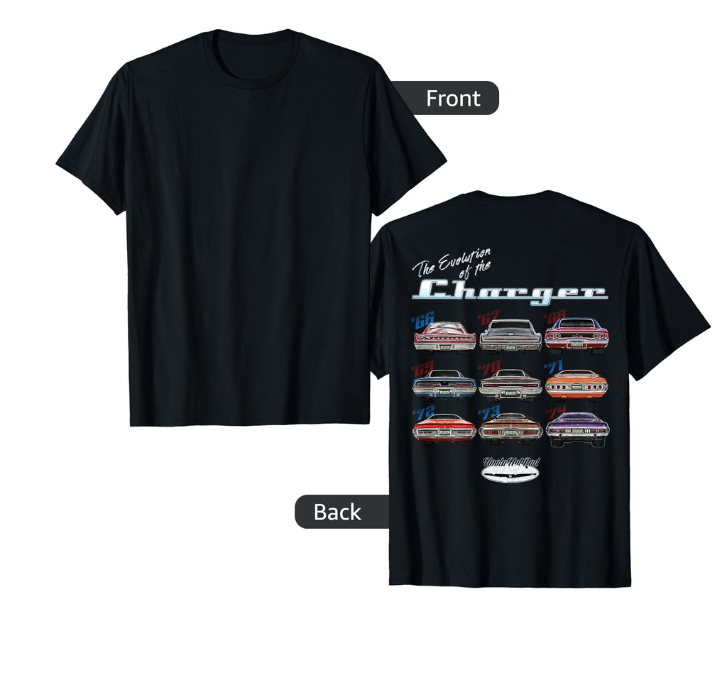 Evolution Charger Super Bee Hot Rod T-Shirt - Minimalist Print Unisex - T-Shirt, Sweatshirt, Hoodie