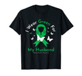 I Wear Green My Husband Mental Health T-Shirt - Fun Novelty Design Unisex - T-Shirt, Sweatshirt, Hoodie