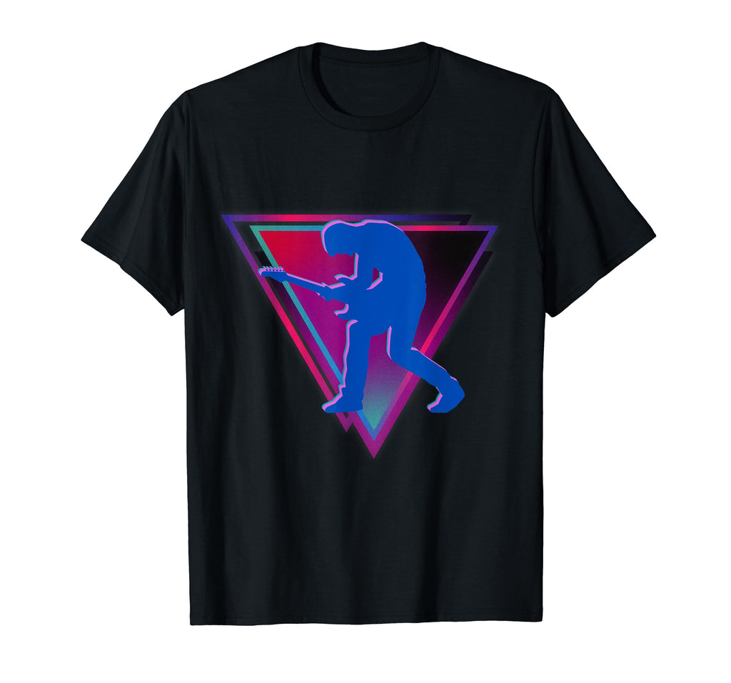 Retrowave Guitar Shredding 1980S T-Shirt - Casual Everyday Wear Unisex - T-Shirt, Sweatshirt, Hoodie